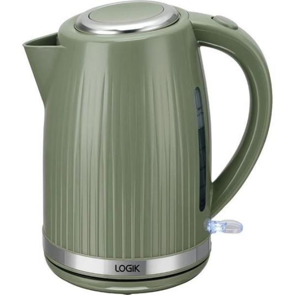 Logik Plastic Kettle - Green