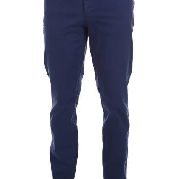 Men's Luxe Diandor Chinos Trouser - Dark Blue