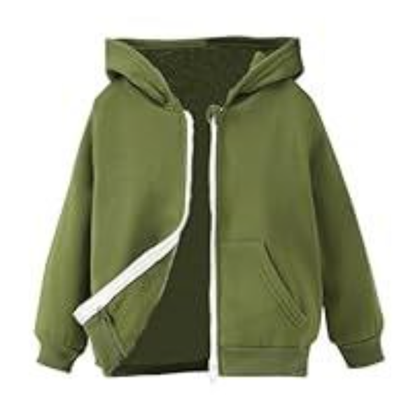 Dark Green Hoodie For Kids