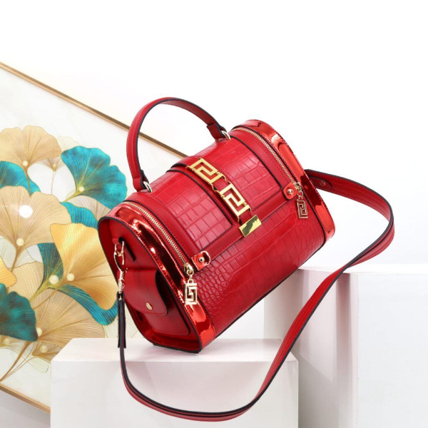 Red Elegant Handbag