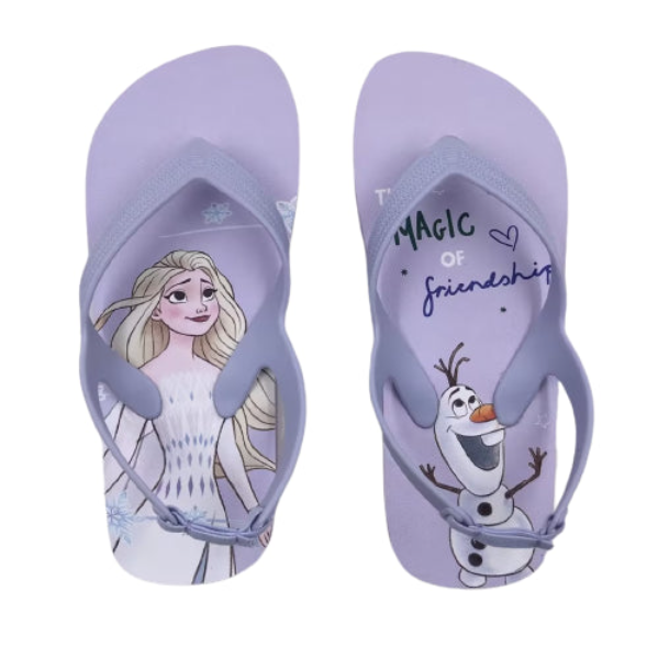 Disney frozen kid flip flop
