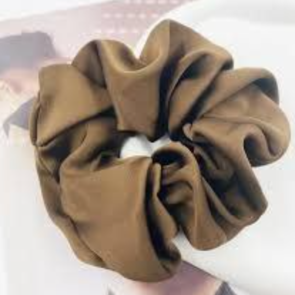 Tan Color Scunchie