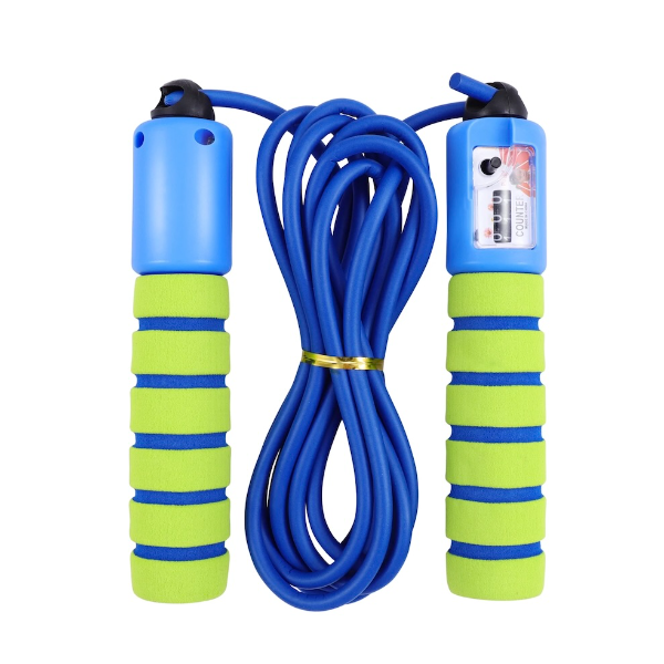 Children skipping rope