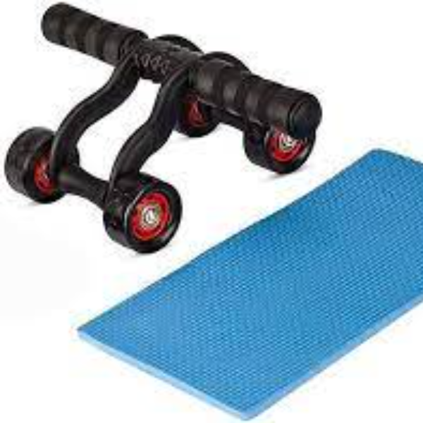 Portable Trainer Ab roller and push up bar