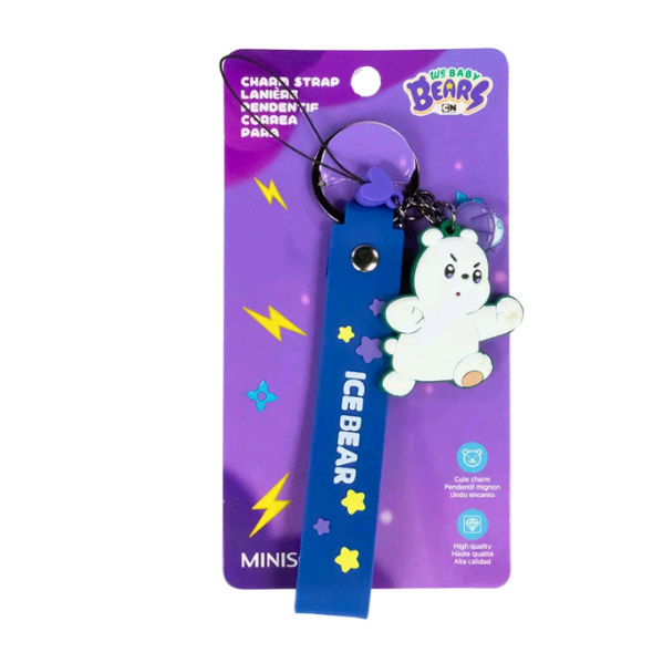 Ice bear keychain