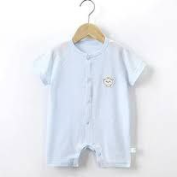 Light Blue Baby Romper
