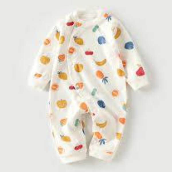 Fruits Print Baby Romper