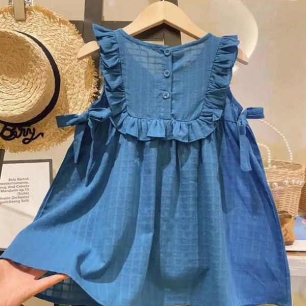 Blue Dress For Girls