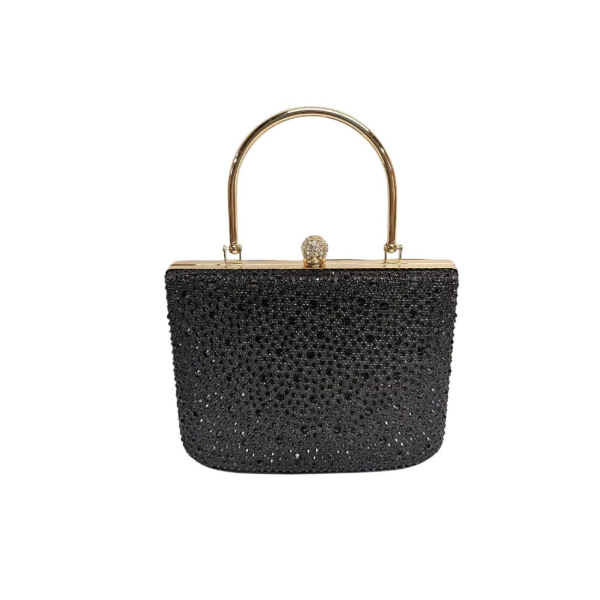 American mini gold with stones bag
