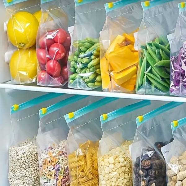 10pcs of Ziplock reusable food storage bags