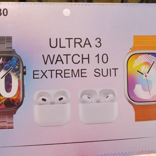 Couples Smartwatch and earpod set