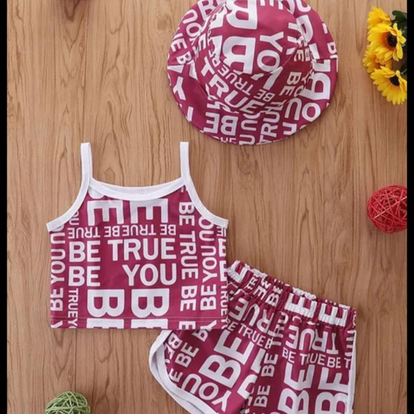 Comfortable pink home wear with hat