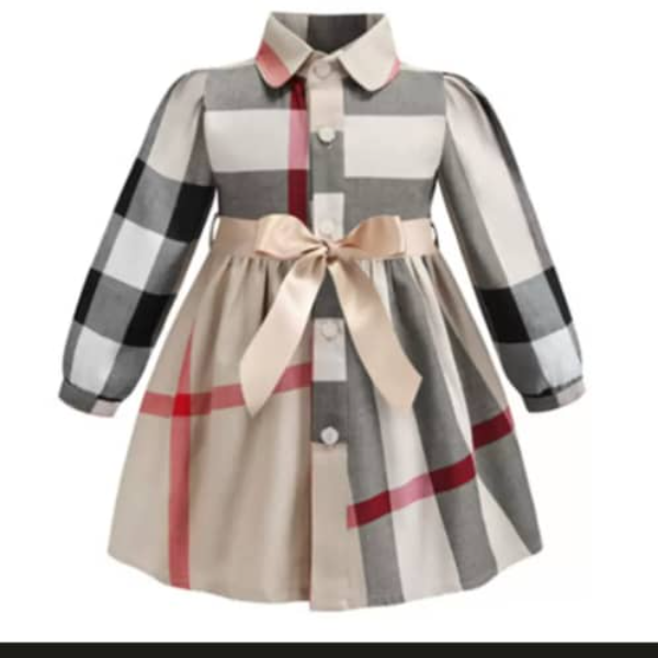 Burberry little girl gown