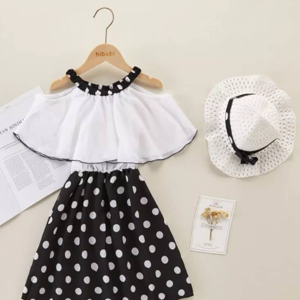 Summer Lace Mesh Polka Dot