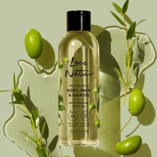 LOVE NATURE NOURISHING BODY, FACE AND HAIR OIL